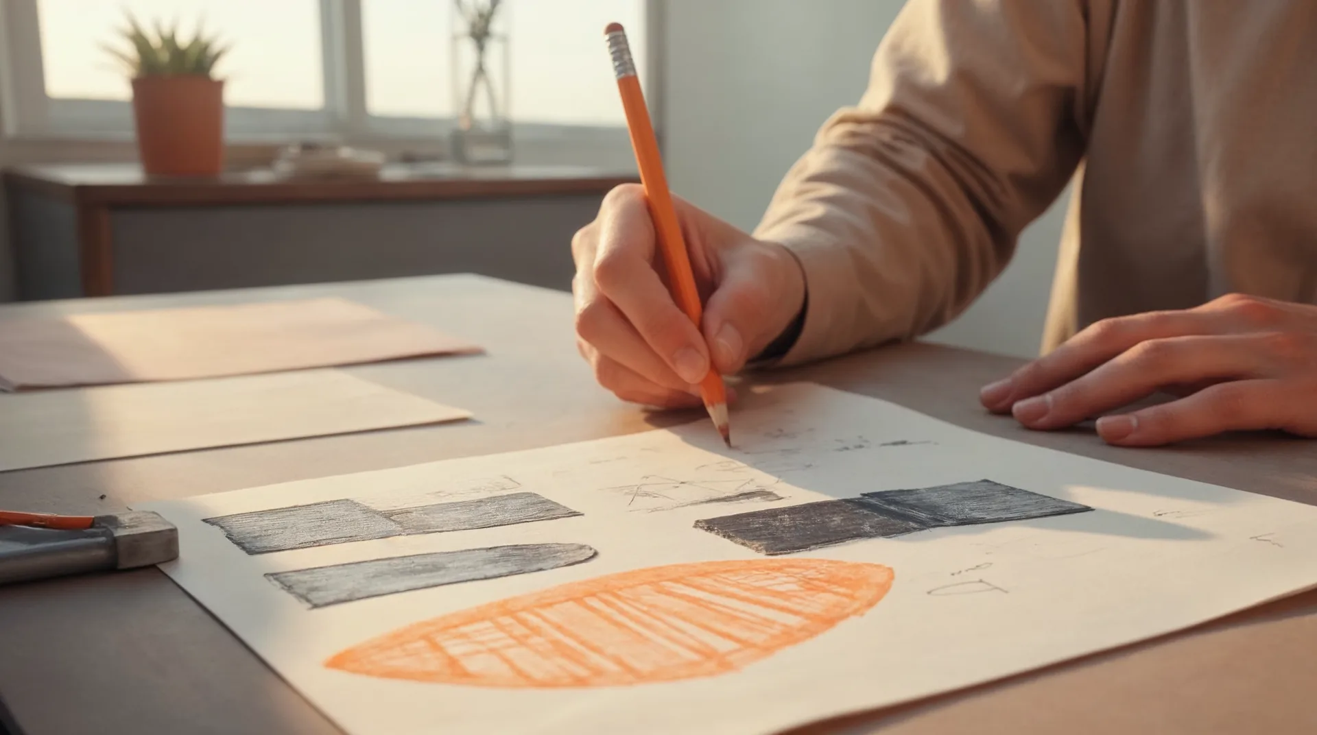 Logo & Corporate Design — Es beginnt mit dem Bleistift