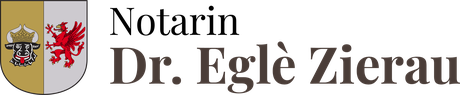 Logo von Notarin Dr. Eglè Zierau