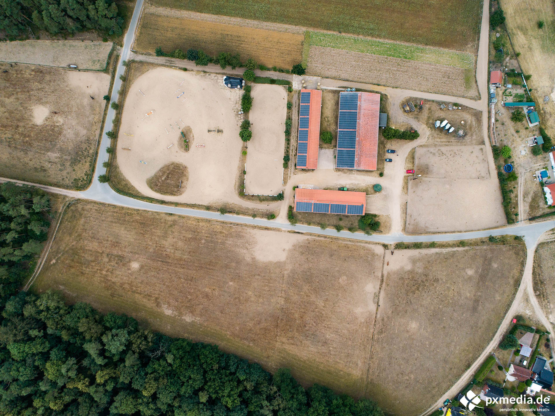 Verschiedenste Drohnen-Fotos in Schwerin — Fotografie