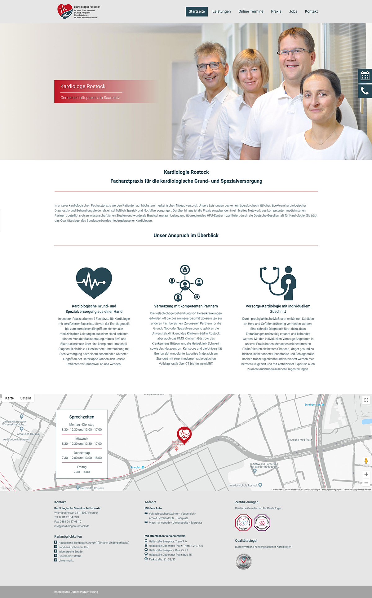 Anwendung: Website