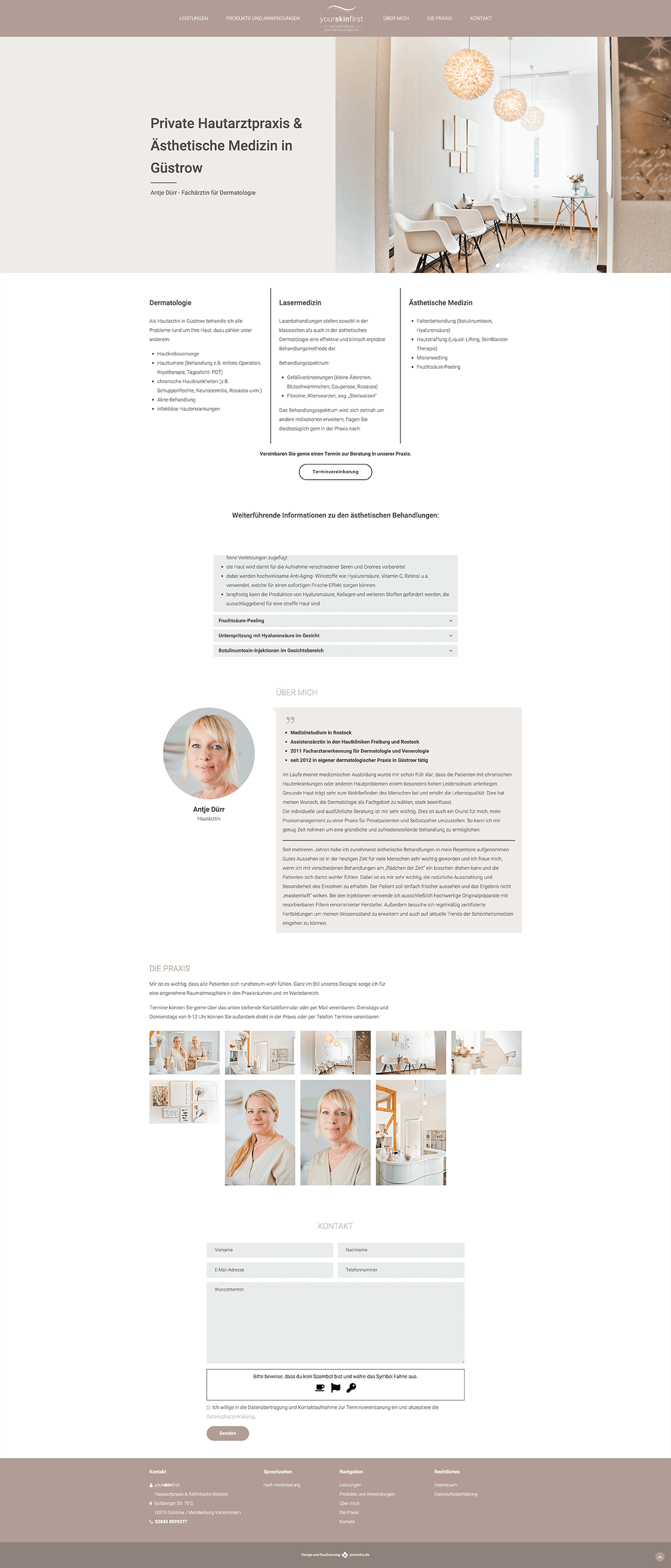 Anwendung: Website