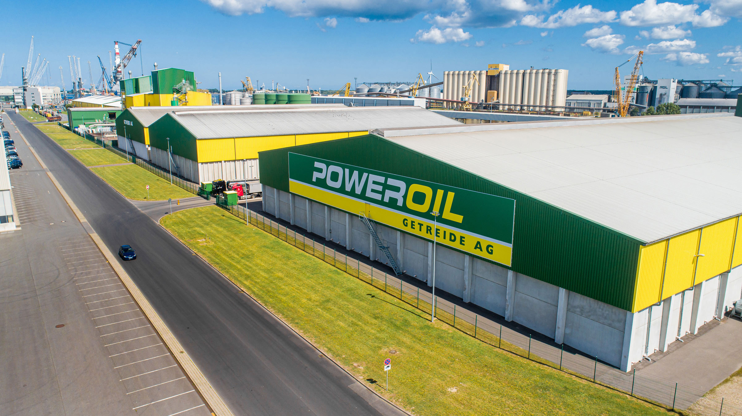Produktion von Werbefotos für Power Oil — Fotografie