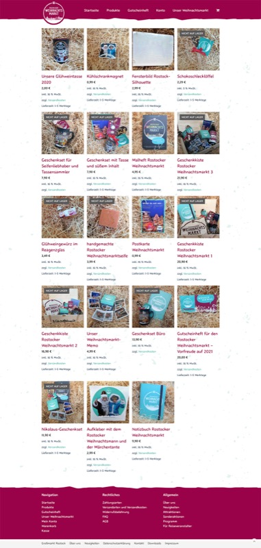 Technische Umsetzung eines Onlineshops