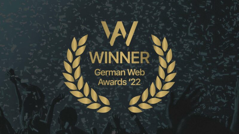 German Web Awards 2022 Werbeagentur Pxmedia Gestaltung Agentur Webdesign Webseite